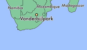 23266 vanderbijlpark locator map